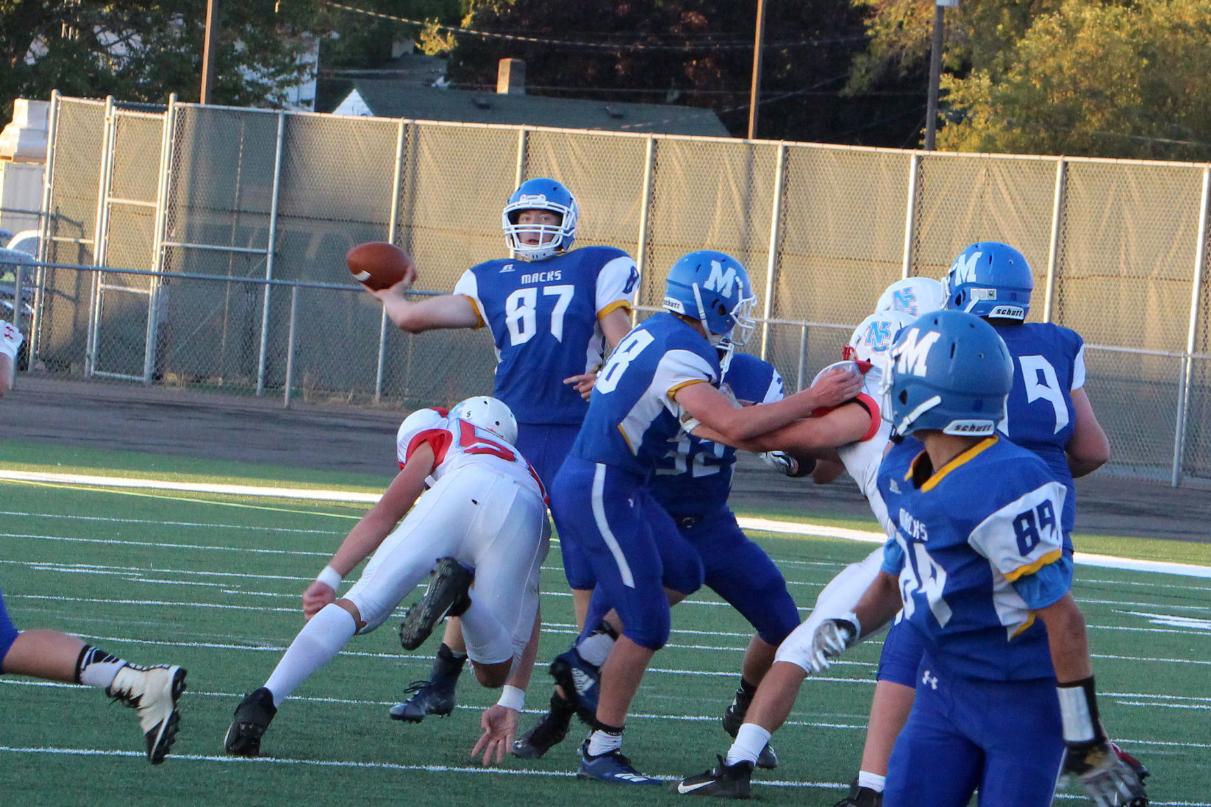 Wausau Newman at McDonell 8-30-19